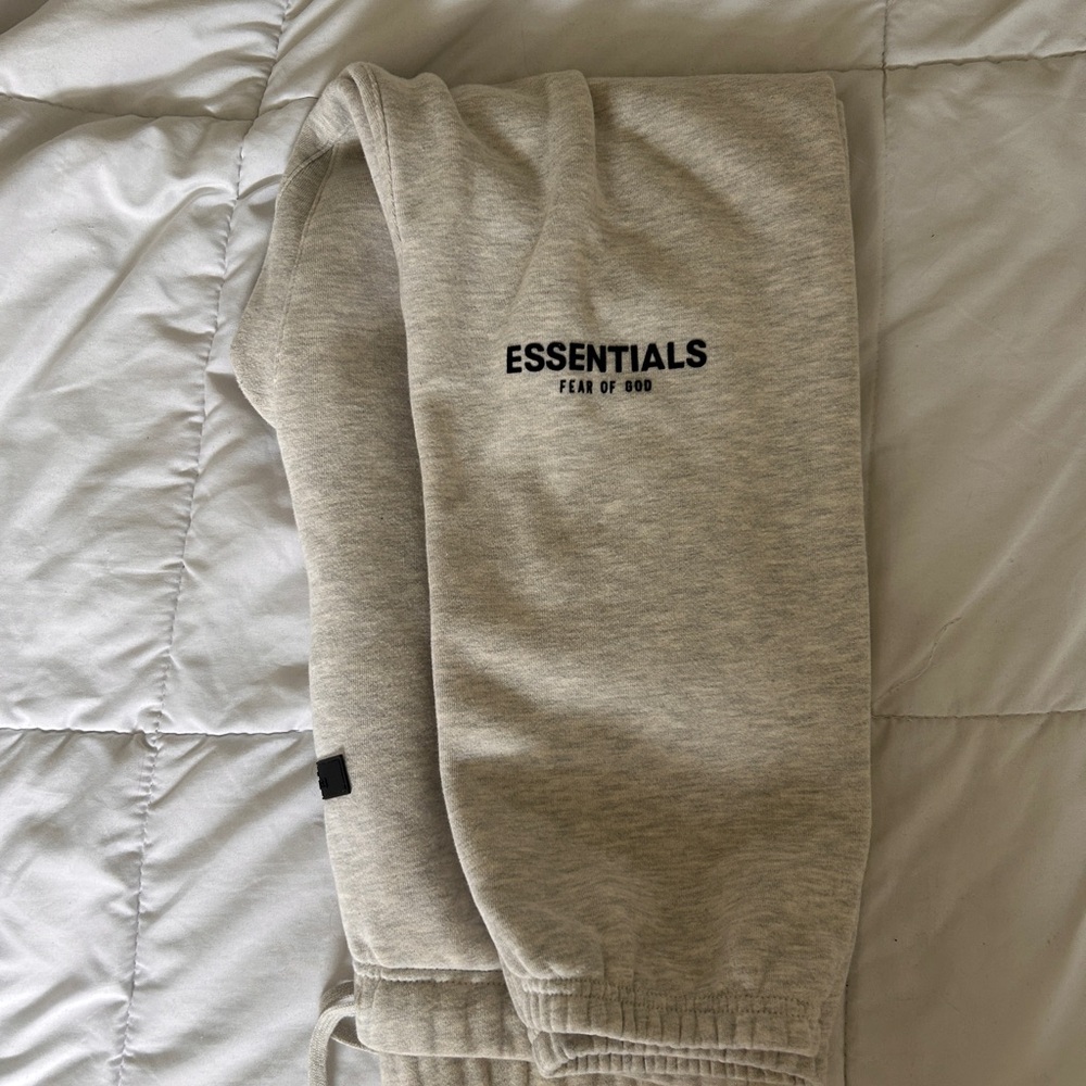 Men's Gray Essentials Joggers